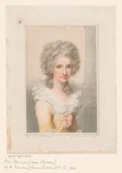 Portrait du sculpteur Anne Seymour Damer