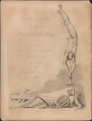 Robert Blair, La Tombe, Page de titre
