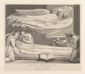 La Mort du Bon Vieillard, du poème Le Tombeau de Robert Blair