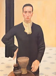 Figure en noir, v. 1935