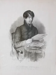Portrait de Giuseppe Stuard (acquaforte)
