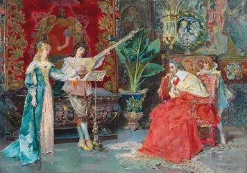 Une Interlude musicale, 1881