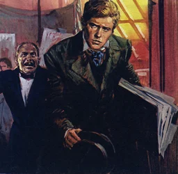 Edouard Manet a suivi les cours de Thomas Couture pendant cinq années difficiles (lithographie couleur)