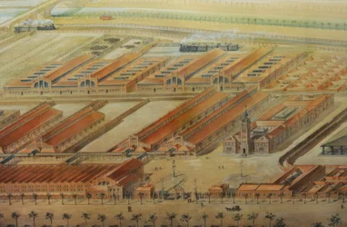 Abattoir et marché aux bestiaux