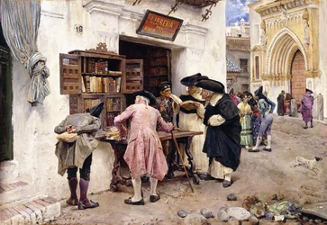 Les bibliophiles, 1879