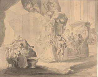 Danse dans un palais