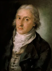 Portrait de Leandro Fernandez de Moratin (1760-1828), poète et dramaturge espagnol