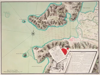 Carte de la baie et de la ville de S. Phelipe de Portobelo