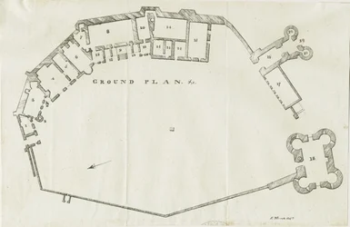 Château de Dudley (lithographie)