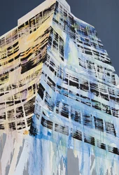 Work in Progress V, 2014 (huile sur toile)