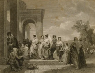Le cortège du baptême