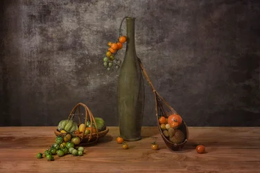 Nature morte rustique de récolte