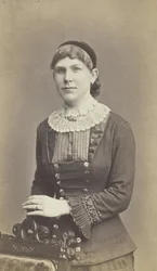 Portrait sans titre de femme assise, 1865-1881
