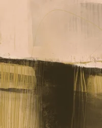 Paysage abstrait aux tons terreux