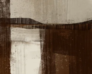 Paysage abstrait serein