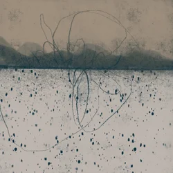 Lignes abstraites texturées