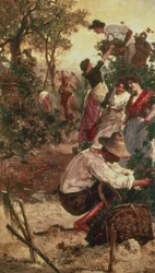 La récolte des raisins