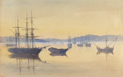 Coucher de soleil, Constantinople