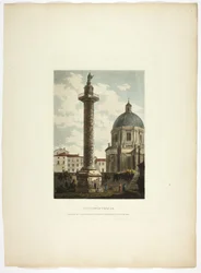 Colonne de Trajan, planche 21 des Ruines de Rome