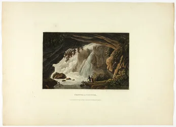 Grotte de Neptune, planche vingt-trois des Ruines de Rome