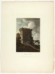 Tombeau de Néron, planche 7 des Ruines de Rome
