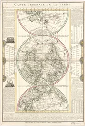 Carte générale de la terre