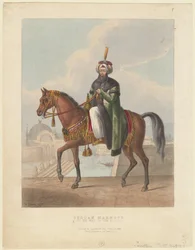 Portrait de Mahmud II 1785-1839, sultan de l