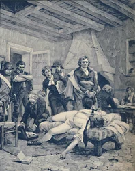 La mort de Pichegru, 1804, 1896