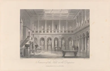 Intérieur du hall à Deepdene