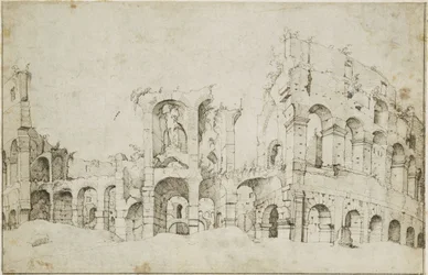 Maarten van Heemskerck - Rome, le Colisée