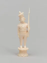 Pion blanc, pièce d