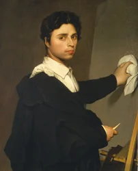 Ingres jeune homme, vers 1850-60