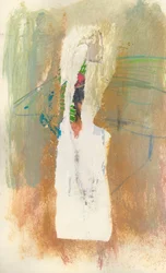 Sketchbook 1, 2024 (peinture à la détrempe, collage, crayon sur papier)
