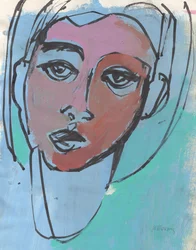 Sketchbook 21, 2024 (peinture à la détrempe, encre sur papier)