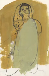 Sketchbook 22, 2025 (peinture à la détrempe, encre sur papier)