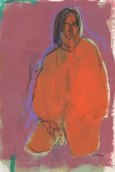 Sketchbook 28, 2025 (tempera, encre, pastel sur papier)