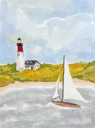 Voilier « Phare côtier »