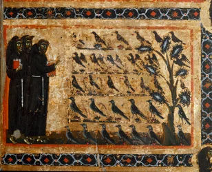 Histoire de la vie de Saint François du retable de San Francesco d