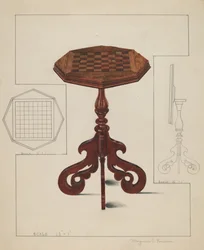 Table à damier