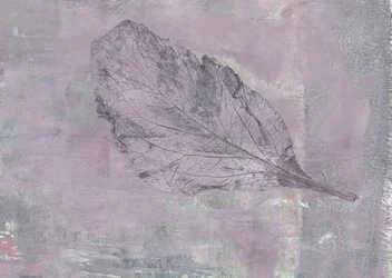 Feuille de lavande aux tons discrets