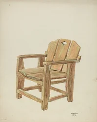 Chaise, c. 1938