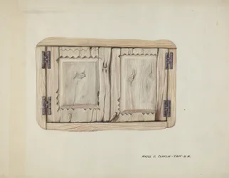 Deux portes murales, vers 1937