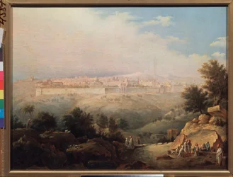 Vue de Jérusalem (Israël)