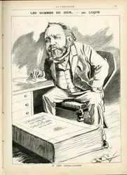 Illustration de Manuel Luque (1854-1919) dans La Caricature (1880)