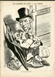 Illustration de Manuel Luque (1854-1919) dans La Caricature (1880)