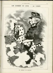 Illustration de Manuel Luque dans La Caricature (1880)