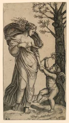 La Réconciliation de Minerve et Cupidon