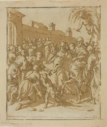 Christ entrant à Jérusalem