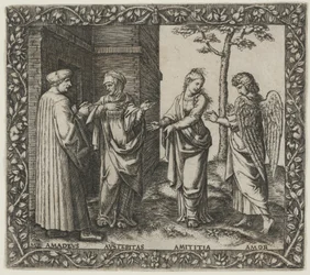 Amadeus Berruti avec Austeritas, Amititia et Amor