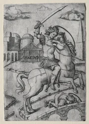 Horatius Coclès défendant le pont Sublicius